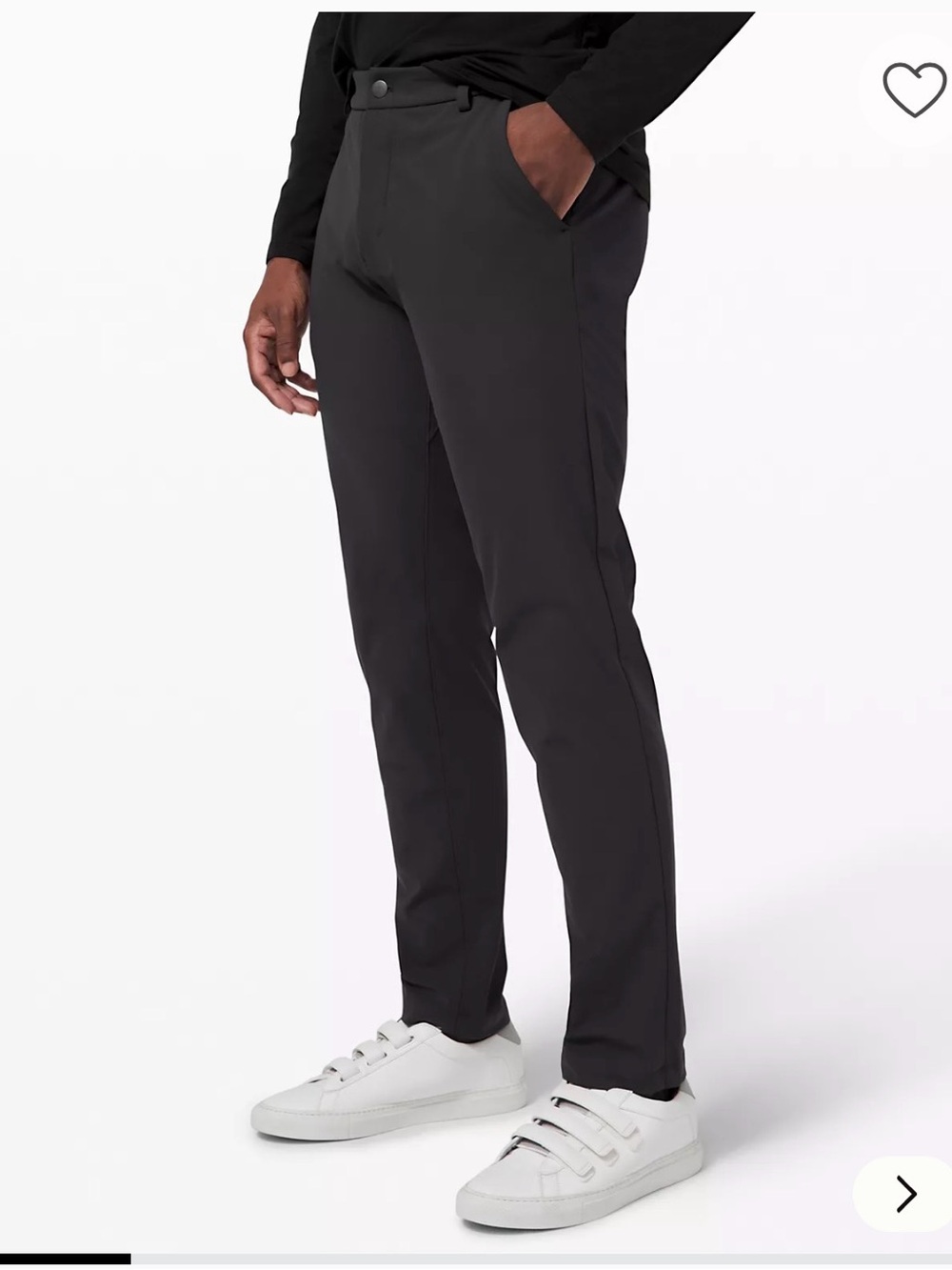 lululemon athletica Men's Commission Pant in Obsidian